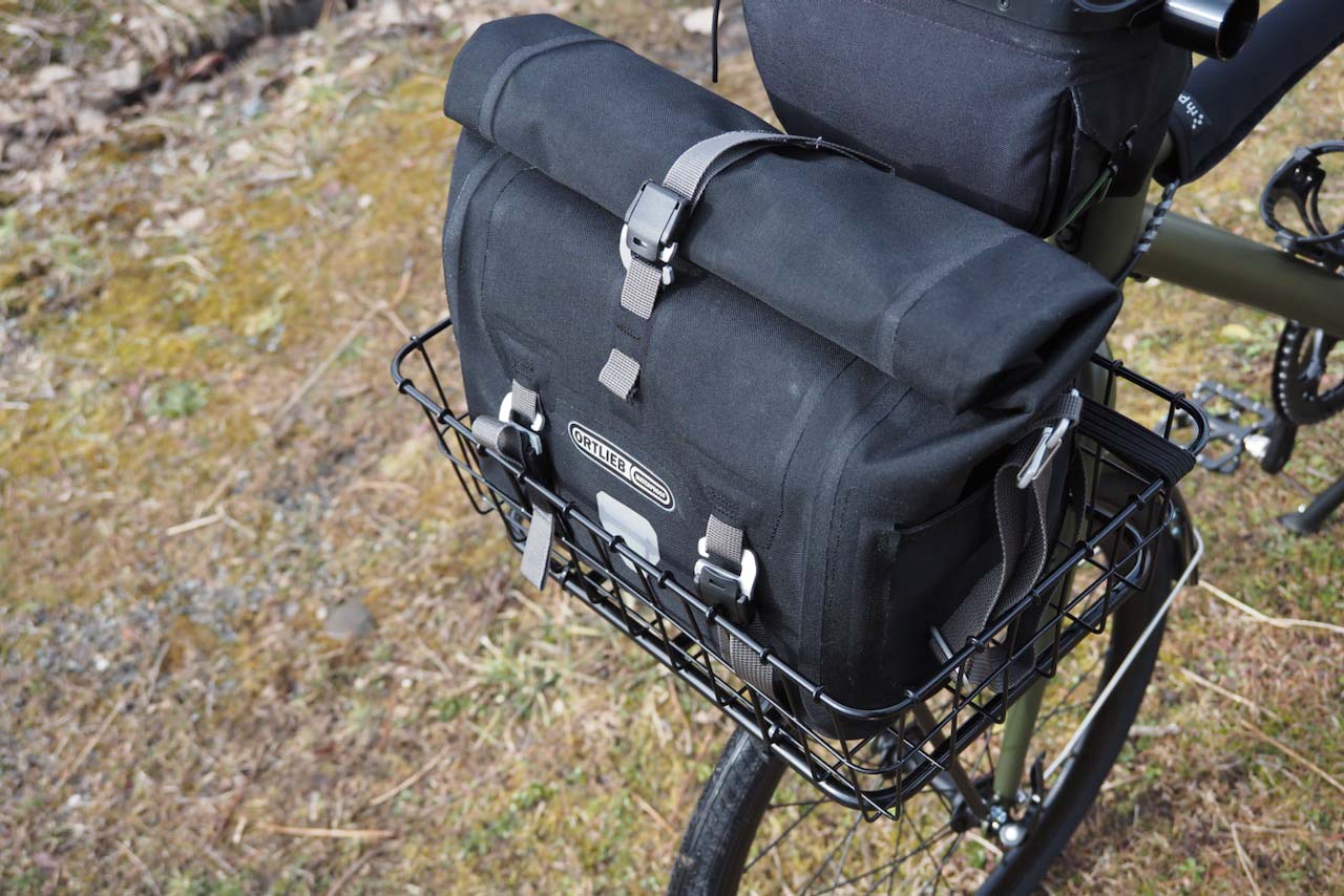 Ortlieb Handlebar-Pack Plus(ハンドルバーパック・プラス)の実物