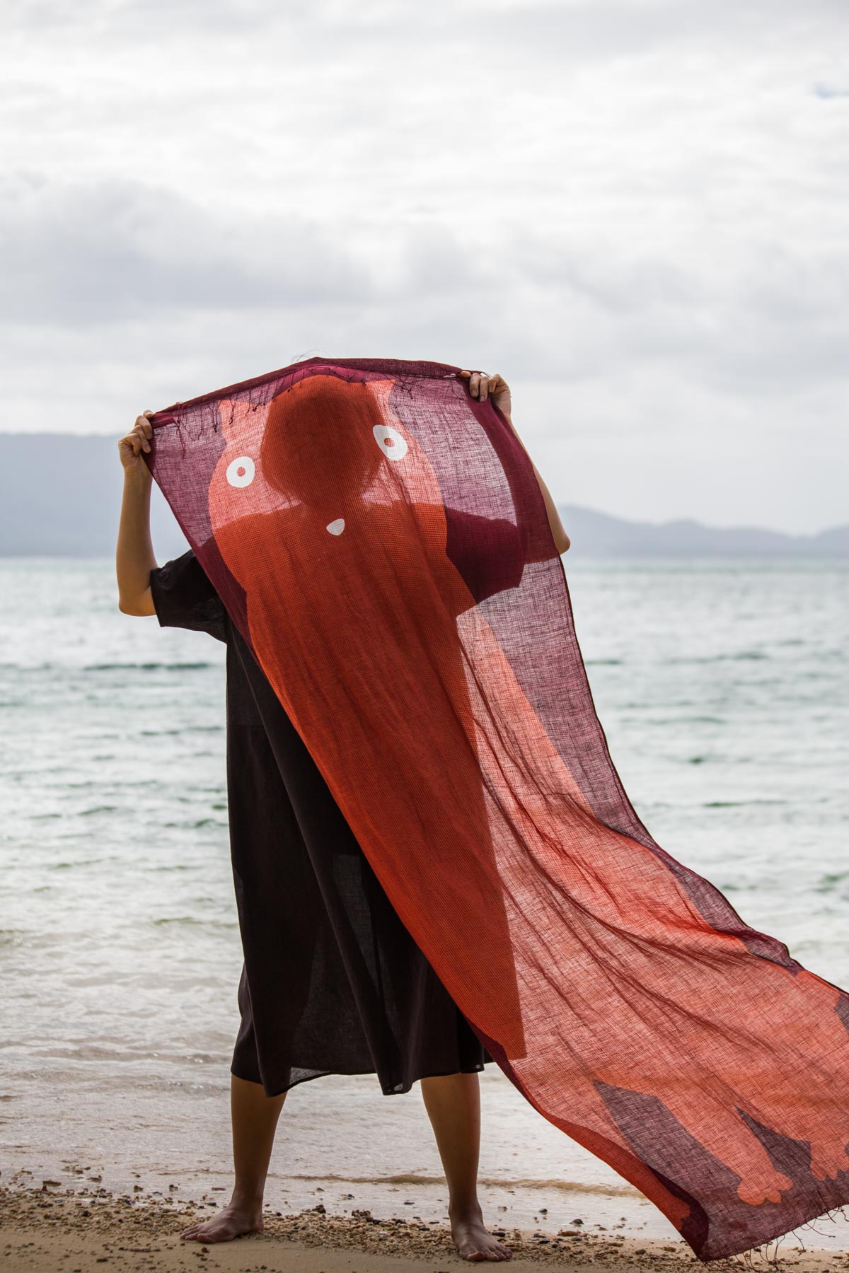 リネンシルクプリントスカーフを松屋銀座店で先行発売 | Jurgen Lehl etc.