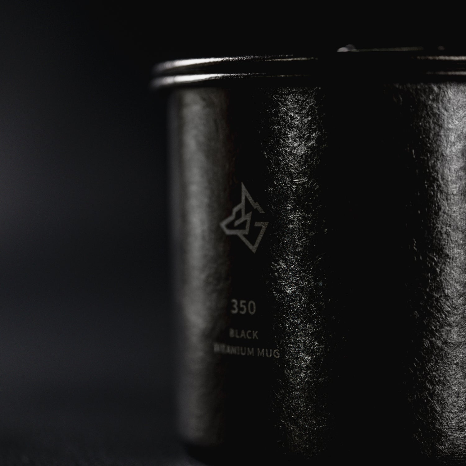 BLACK TITANIUM MUG ブラックチタンマグ チタンマグカップ アウトドア