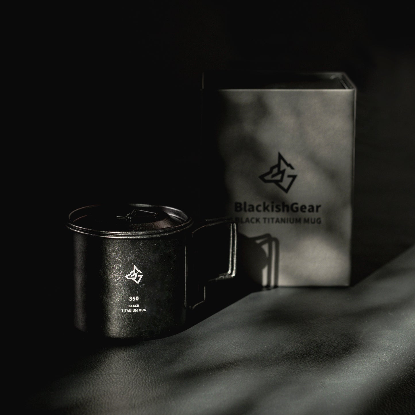 BLACK TITANIUM MUG ブラックチタンマグ チタンマグカップ アウトドア