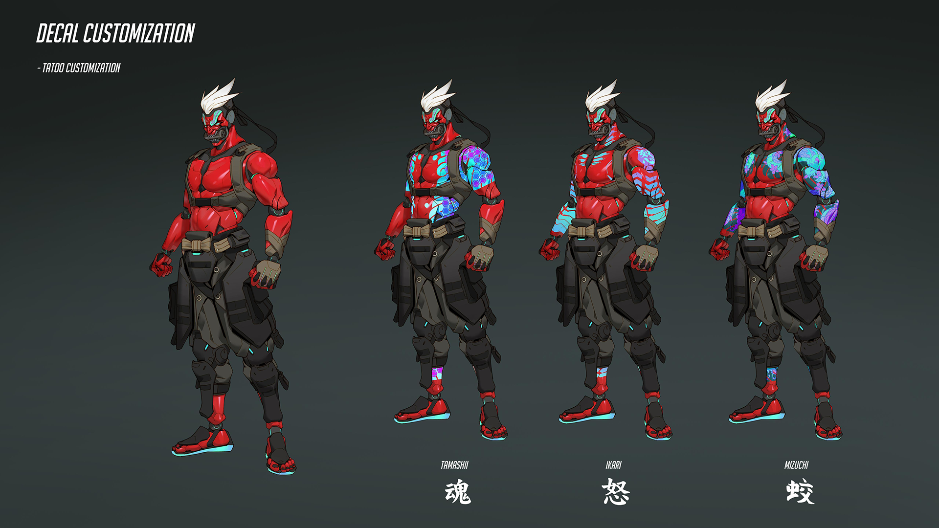 Desconstruindo o visual Mítico Genji Ciberdemônio com a equipe de