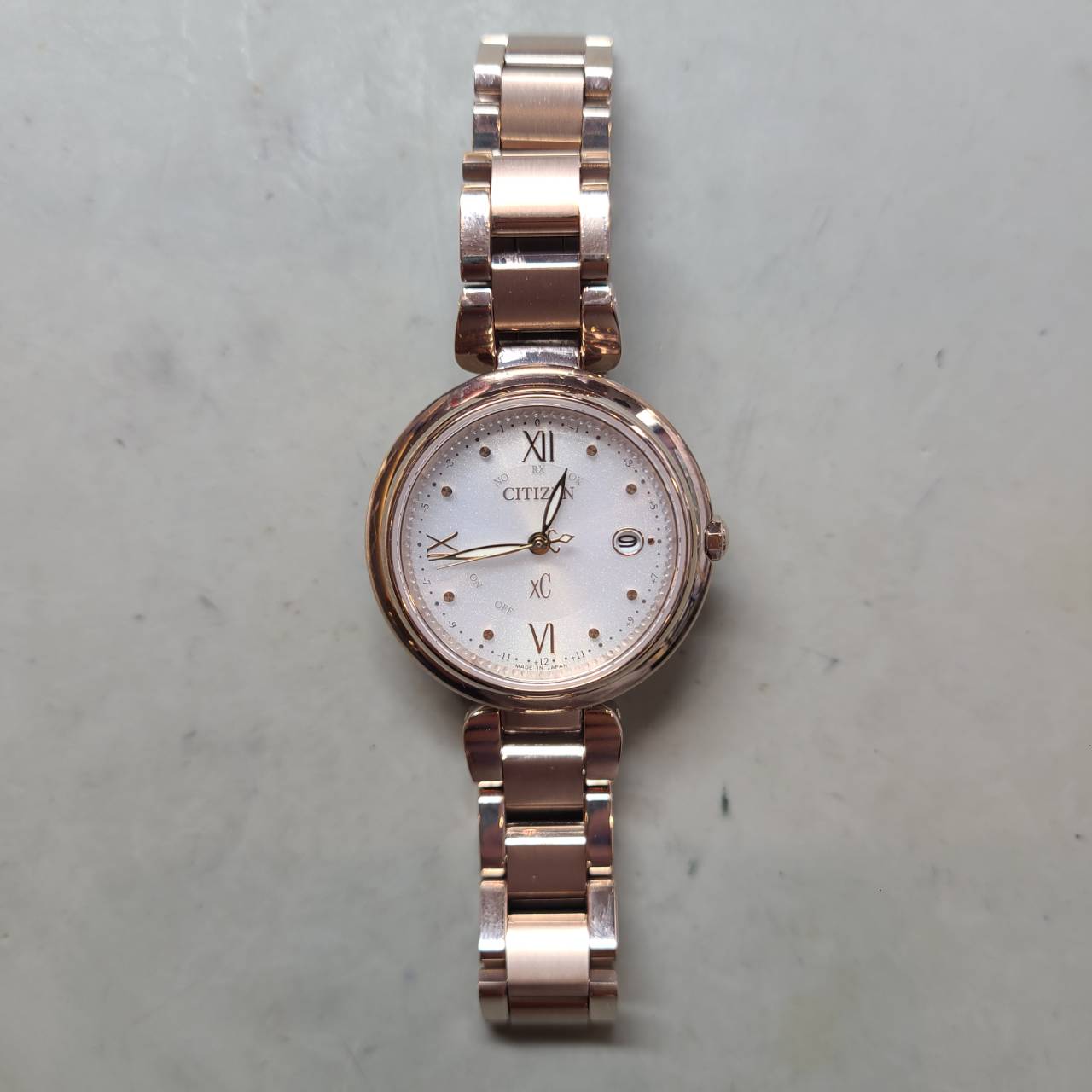 シチズン (CITIZEN) エコドライブ の腕時計のコマ調整 | BROOCH