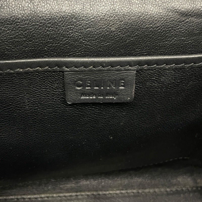 CELINE】セリーヌ ラゲージ ナノ トリコロール ハンドバッグ レザー