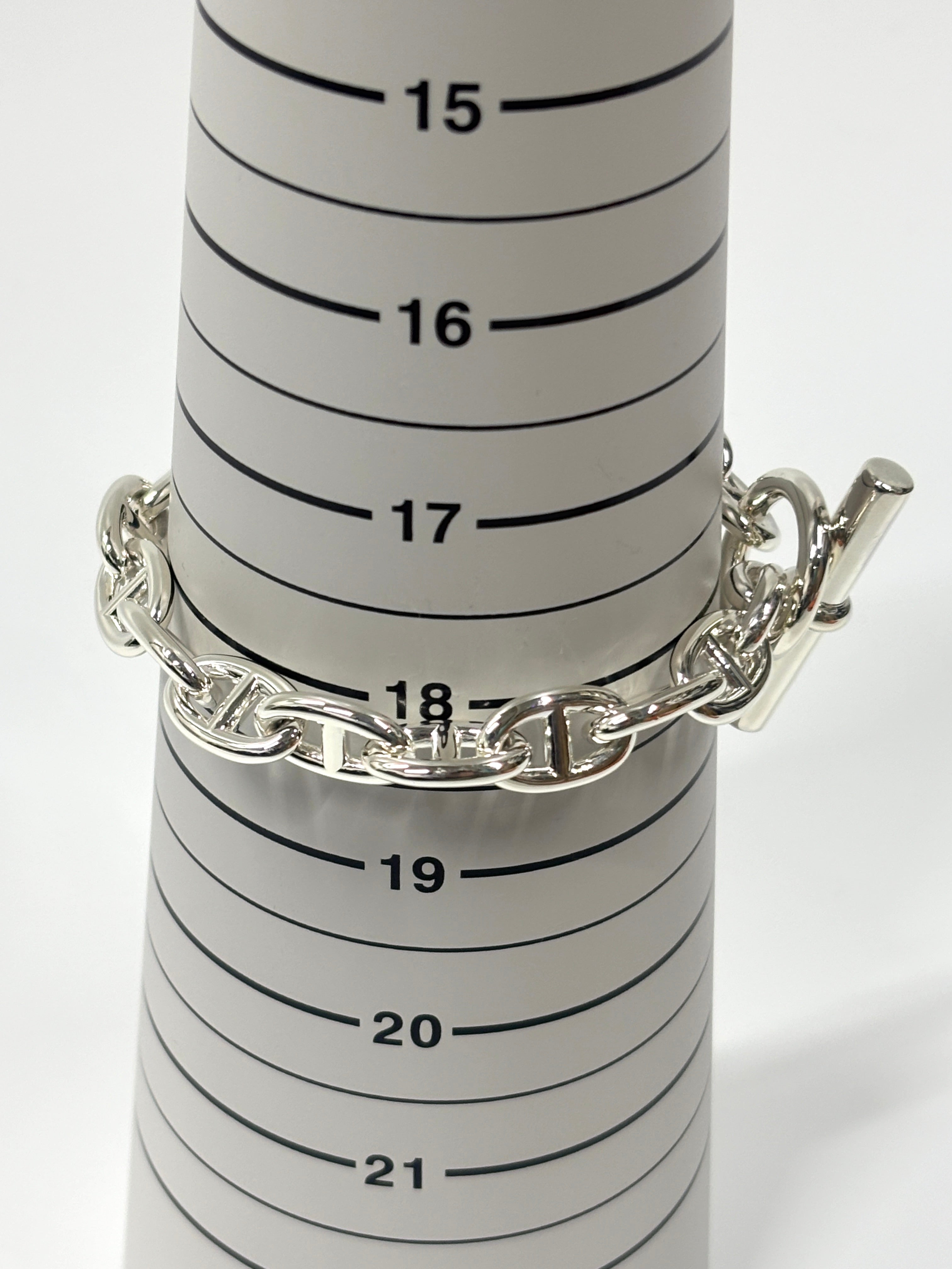 HERMES エルメス シェーヌダンクル ブレスレット MM17コマ – Brandar