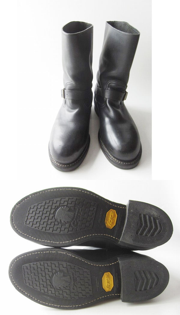 Chippewaチペワ スチールトゥ エンジニアブーツ[大きめ26]D117 - 札幌