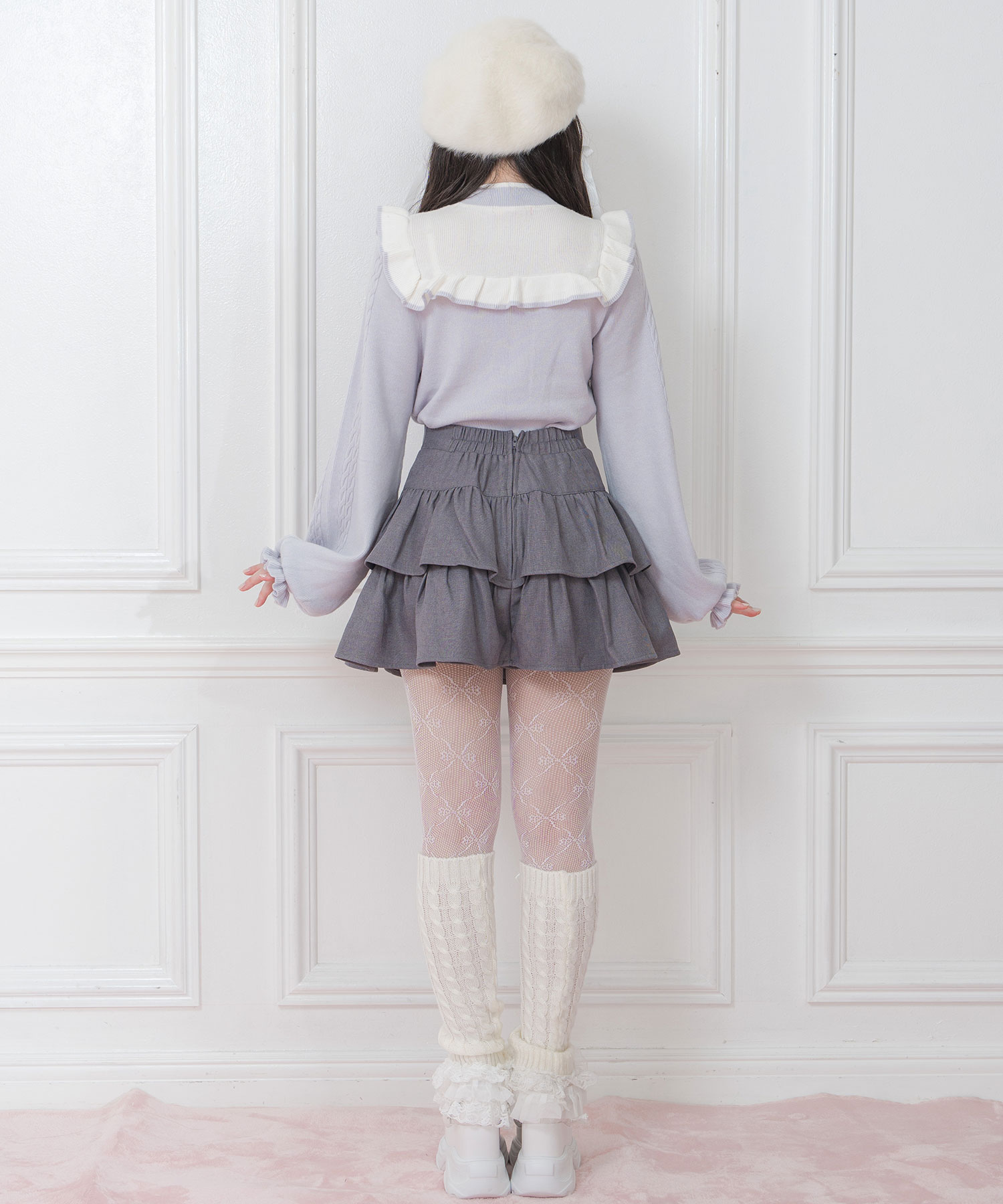 切替フリルボウタイニットトップス – BUNNY APARTMENT