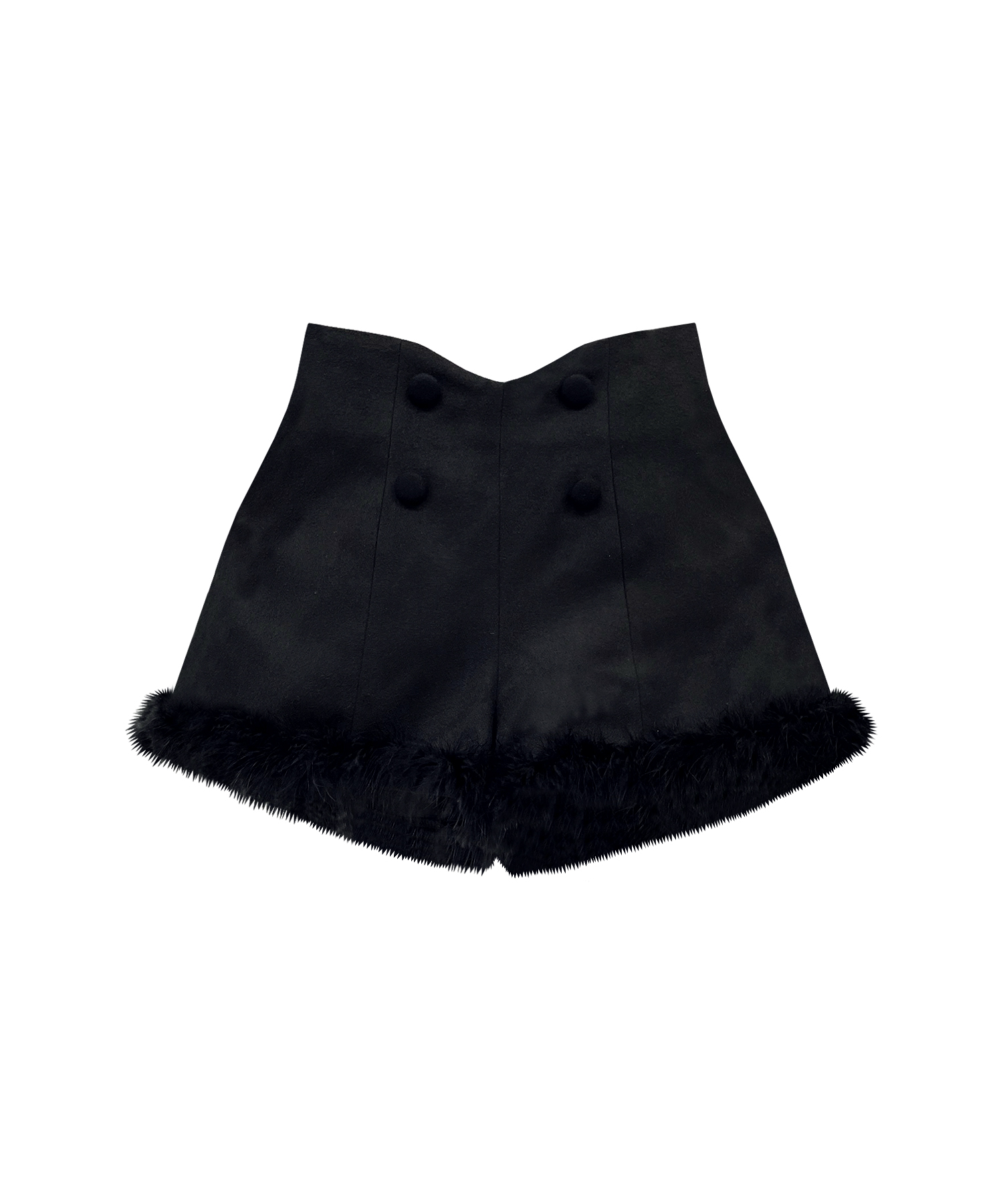 トリプルリボンフェザーコート ショートパンツ SET UP – BUNNY APARTMENT