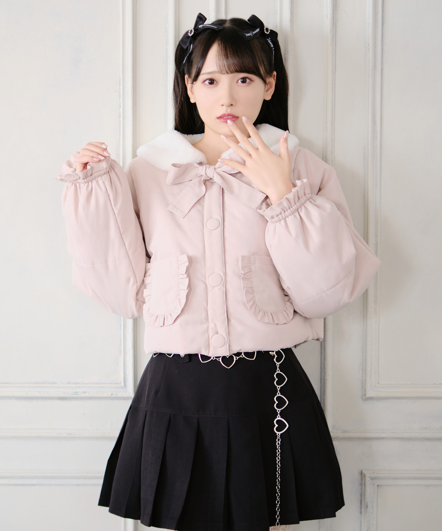 フリルポケット中綿ジャケット – BUNNY APARTMENT