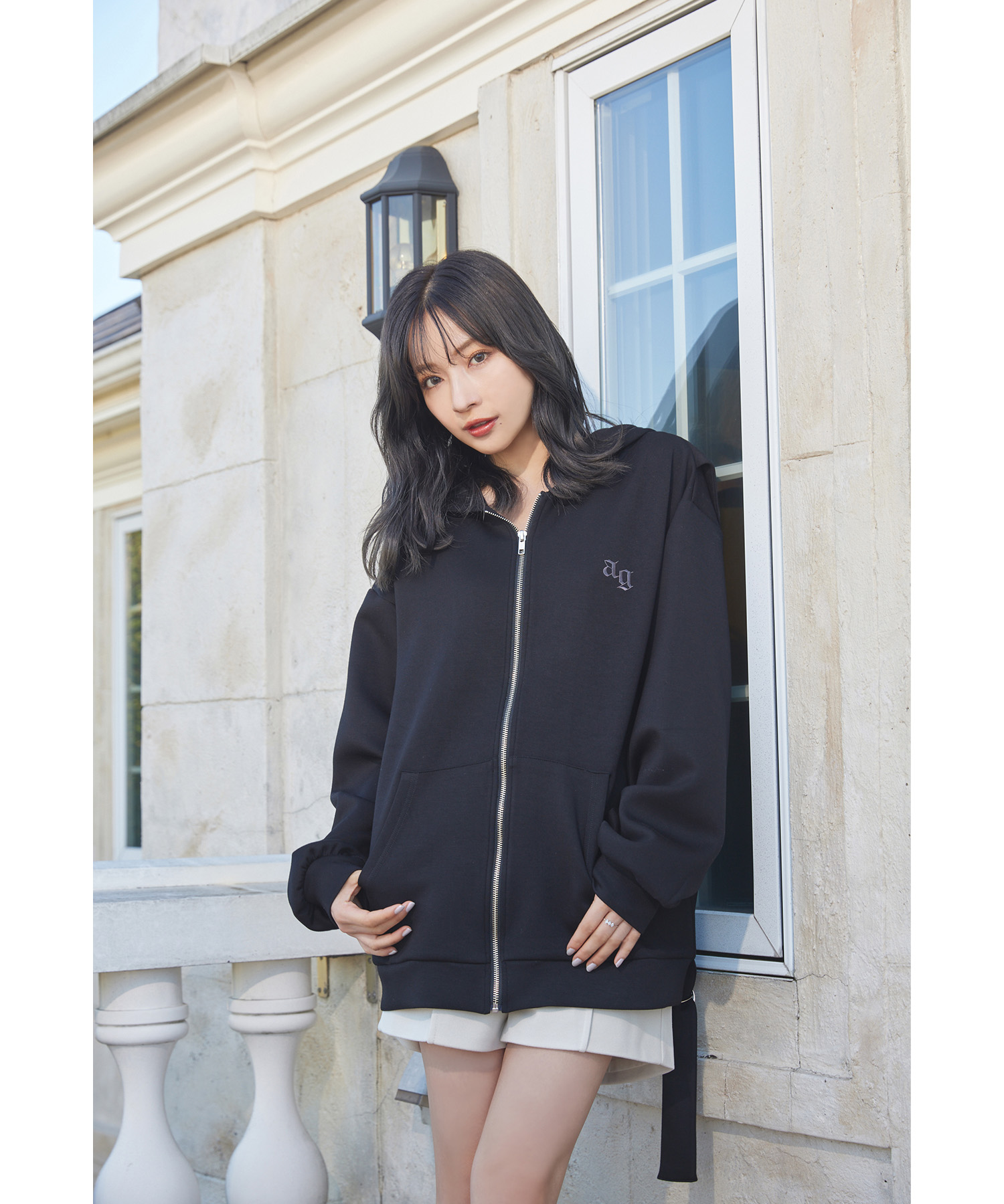 UNISEXバッククロスパーカー – BUNNY APARTMENT