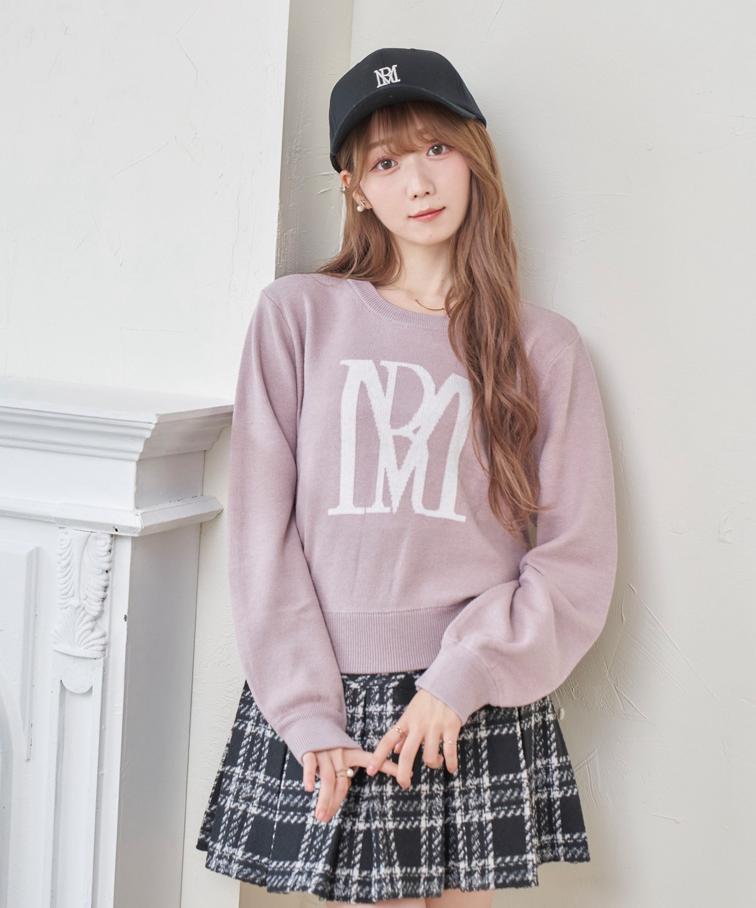 RM logo knit_M size【pink】 – BUNNY APARTMENT
