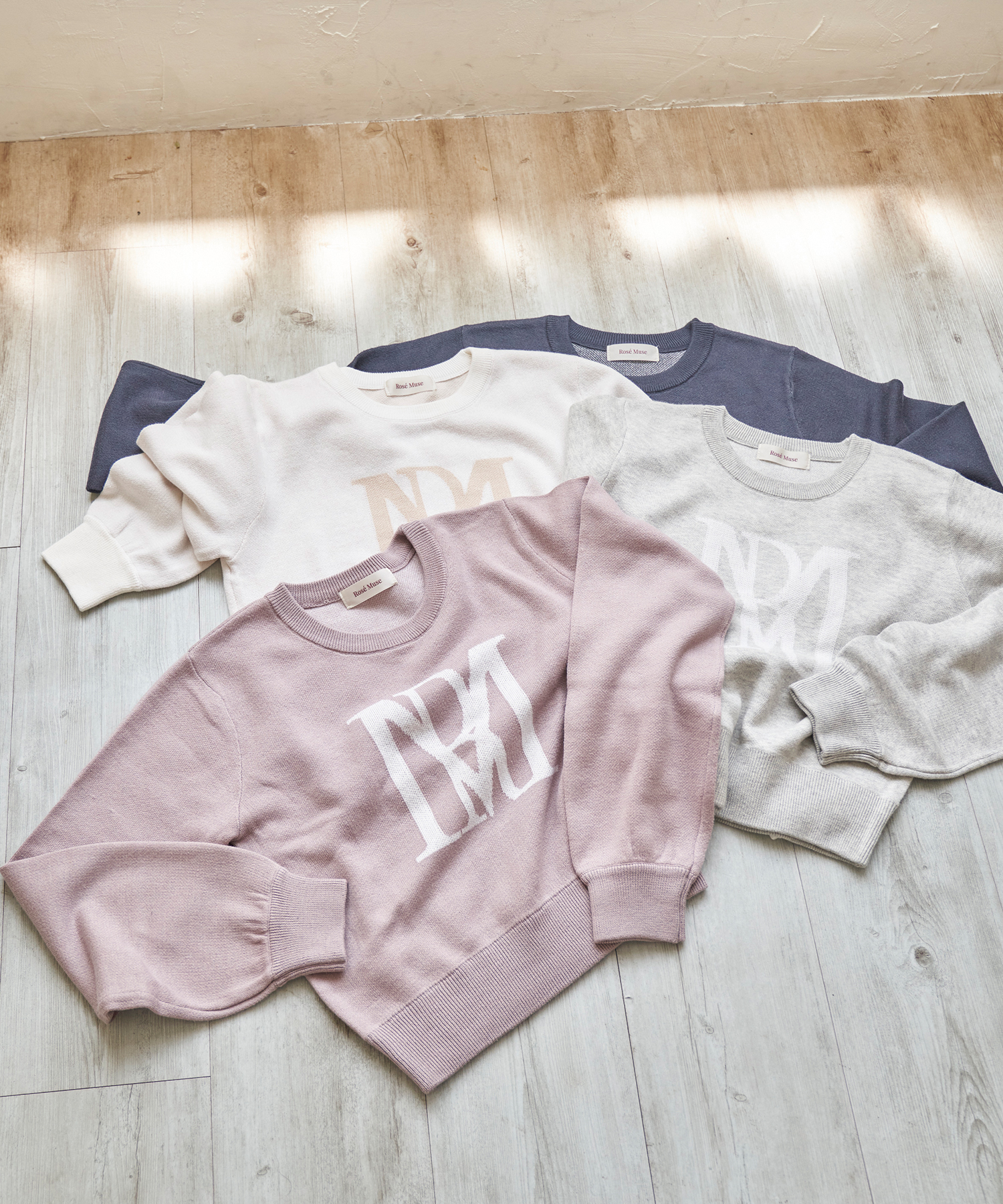 RM logo knit_M size【pink】 – BUNNY APARTMENT