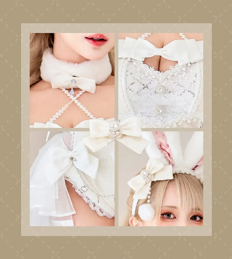 8点セット】Malymoon マリームーン ベルチュールツイードバニー