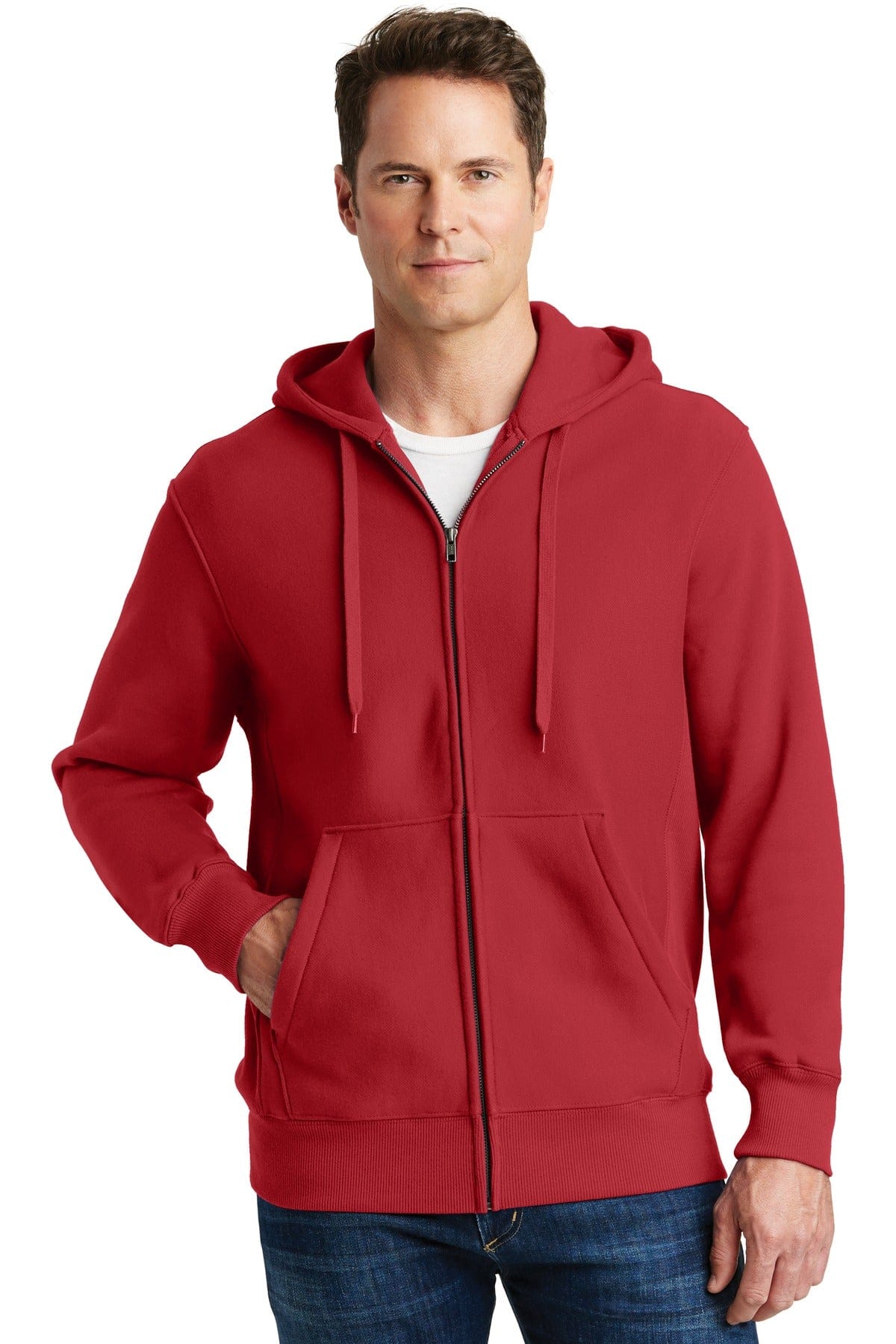 Sport-Tek F282: Super Heavyweight Full-Zip Hooded Sweatshirt