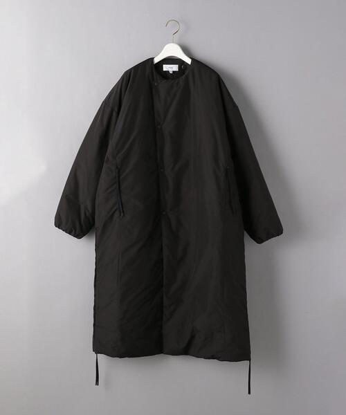 HYKE（ハイク）の「＜HYKE（ハイク）＞ノーカラー ロングコート