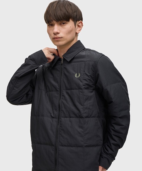 FRED PERRY（フレッドペリー）の「Quilted Overshirt（ブルゾン）」 - WEAR