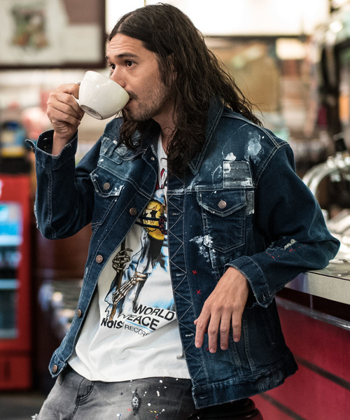 glamb（グラム）の「Unplugged denim JKT / アンプラグドデニム