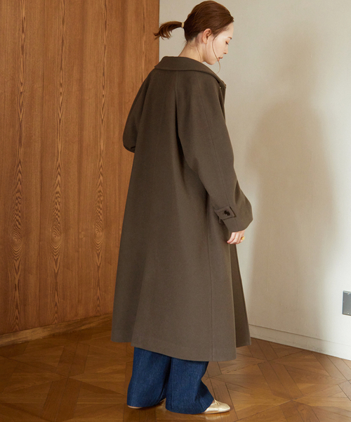 SLOBE IENA（スローブイエナ）の「ウールモッサステンカラーコート