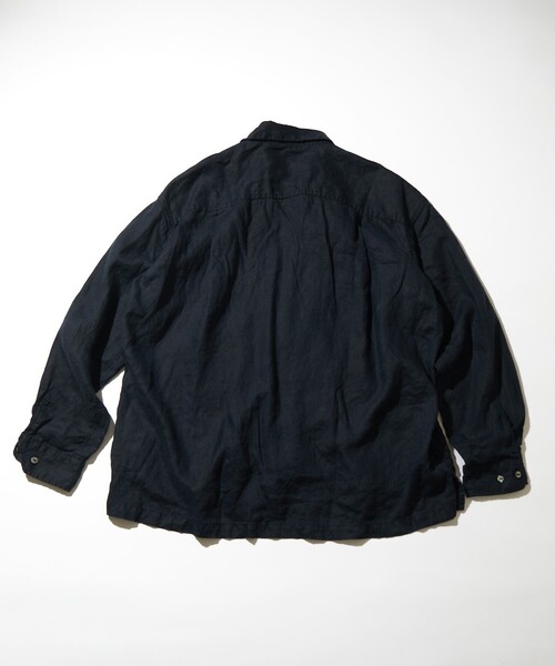 CAHLUMN（カウラム）の「CAHLUMN/カウラム Belgium Linen Open Collar