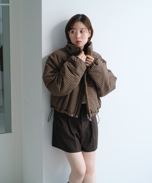 セール】【お気に入り3万人突破！/ユニセックス】チェック中綿