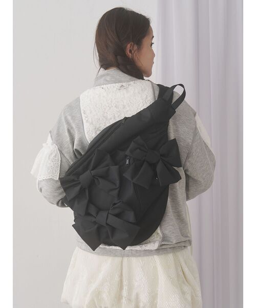 ribbonワンショルダーバッグ（ショルダーバッグ）｜merry jenny