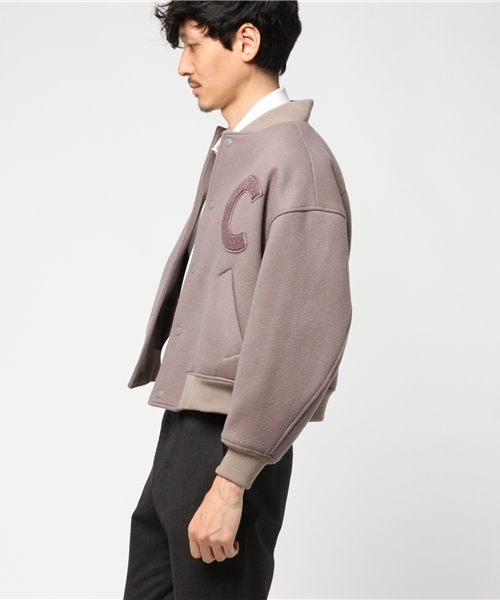 CLANE（クラネ）の「C LOGO STADIUM JACKET（スタジャン）」 - WEAR