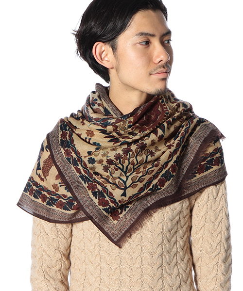 DRAKE'S（ドレイクス）の「Drake's / プリントストール（ストール