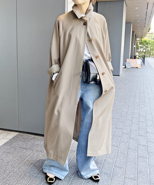Spick & Span（スピックアンドスパン）の「ステンカラーウールトレンチ