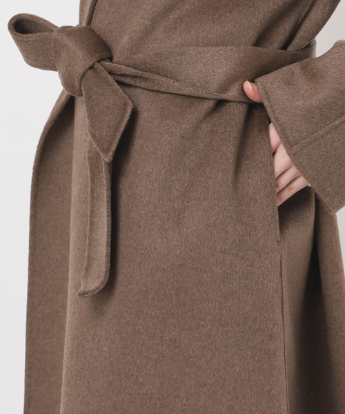 VERMEIL par iena（ヴェルメイユパーイエナ）の「カシミヤリバーロング