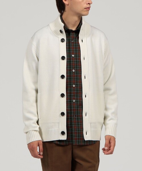 セール】TOMORROWLAND tricot ウール スタンドカラーニット