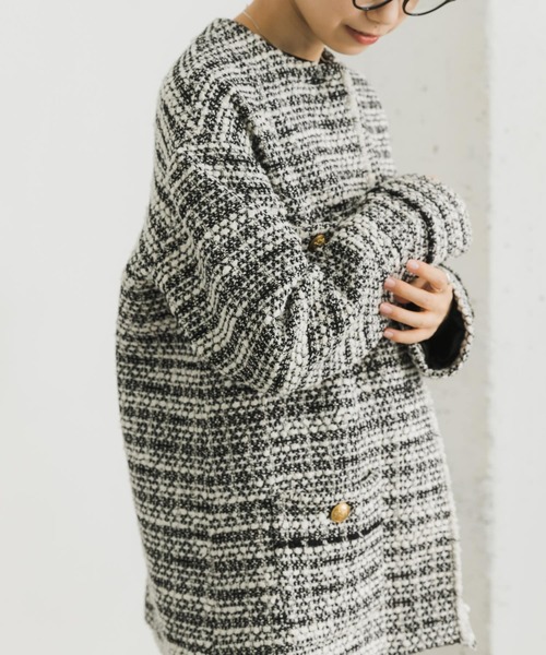 URBAN RESEARCH（アーバンリサーチ）の「GIOLICAツイードジャケット