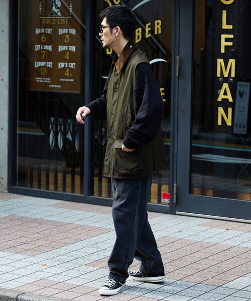 Barbour（バブアー）の「Barbour/バブアー 別注 BEDALE VEST/ビデイル