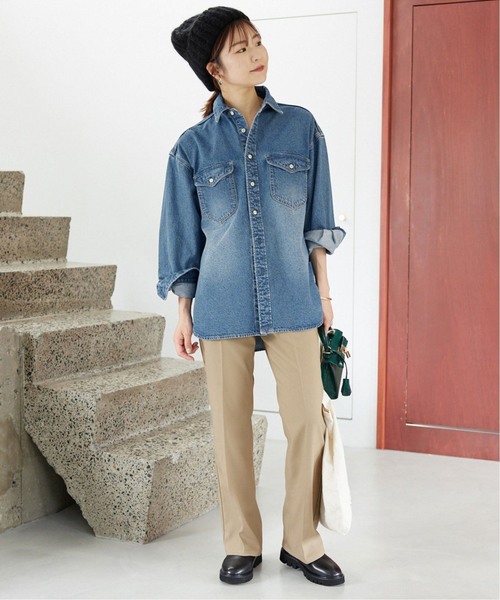 SLOBE IENA（スローブイエナ）の「《追加2》LE DENIM BDUシャツ