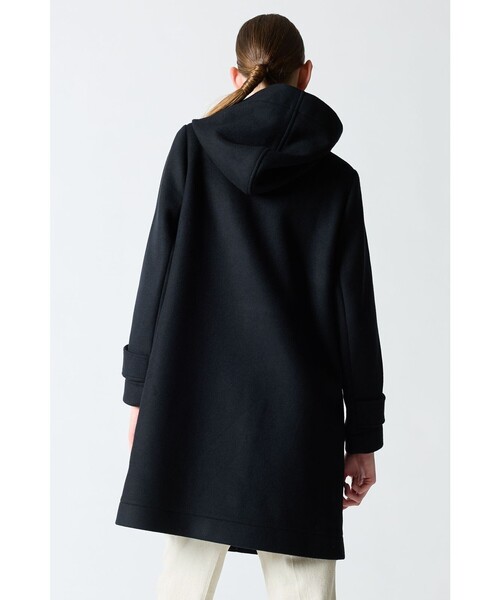 mizuiro ind Aラインフード付きコート（その他アウター）｜mizuiroind