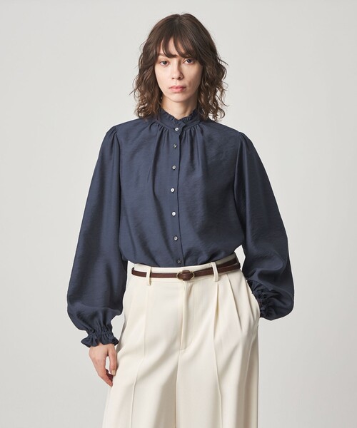 Steven Alan＞フリル ブラウス（シャツ/ブラウス）｜Steven Alan