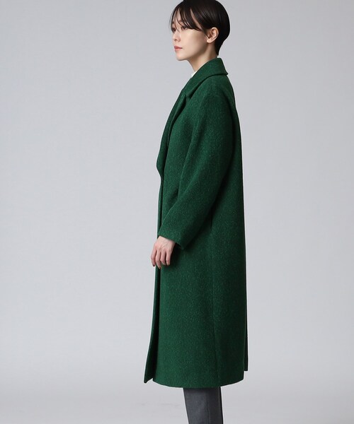 INDIVI（インディヴィ）の「◇【日本製/メランジ】ウールアルパカ混