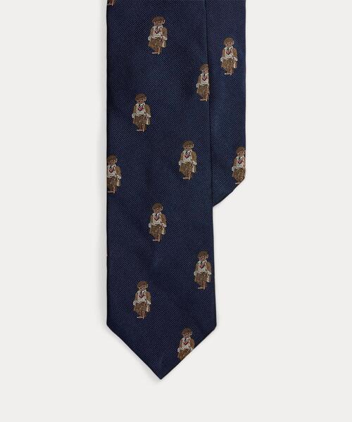 Polo ベア シルク レップ ネクタイ（ネクタイ）｜POLO RALPH LAUREN