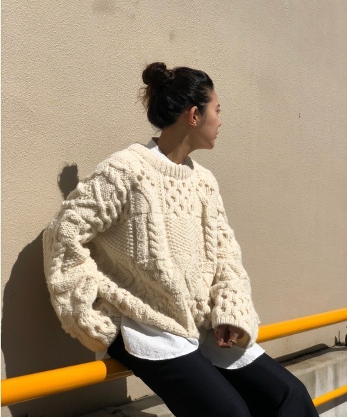 TODAYFUL（トゥデイフル）の「長袖ニット（ニット/セーター）」 - WEAR