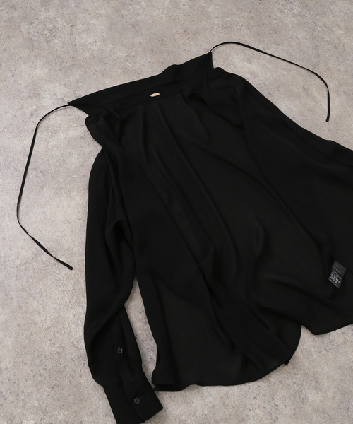 トリアセ シフォン シャツ（シャツ/ブラウス）｜Deuxieme Classe