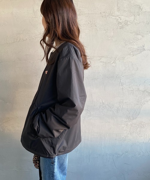 DANTON/ダントン] ナイロンタフタ インサレーションノーカラー