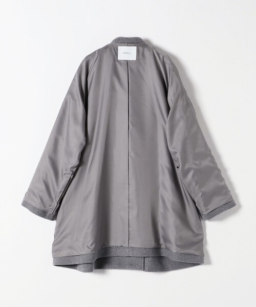 セール】SHIPS any: スタンド & ダブル カラー コート 24FW（その他