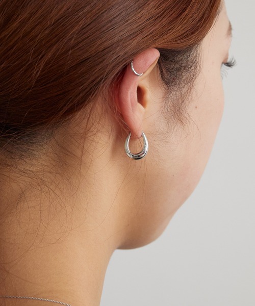 TOM WOOD / トムウッド Liz Hoop シルバー925 ピアス（ピアス（両耳用