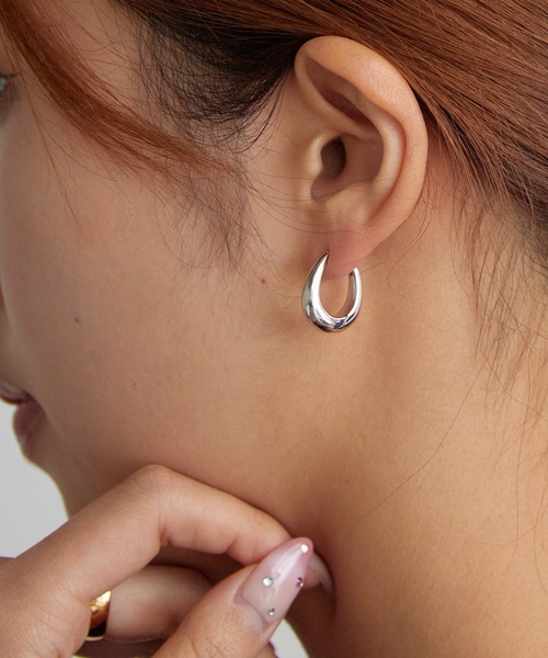 TOM WOOD / トムウッド Liz Hoop シルバー925 ピアス（ピアス（両耳用