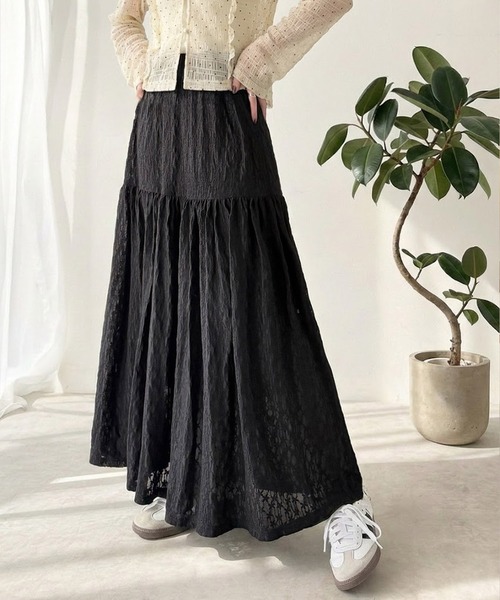 セール】揺れるたびに美しく。上品レディな大人フェミニン。ストレッチ