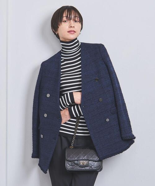 UNITED ARROWS（ユナイテッドアローズ）の「ツイード Vノーカラー