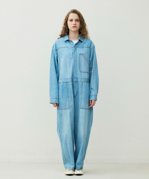 ライトデニムエンジニアオールインワン | ジョンブル公式通販/JOHNBULL