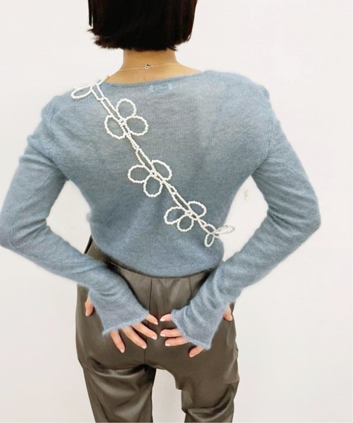 EDIT. FOR LULU（エディットフォールル）の「モヘヤ シルク シアー