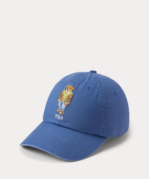 Polo ベア ツイル ボール キャップ（キャップ）｜POLO RALPH LAUREN