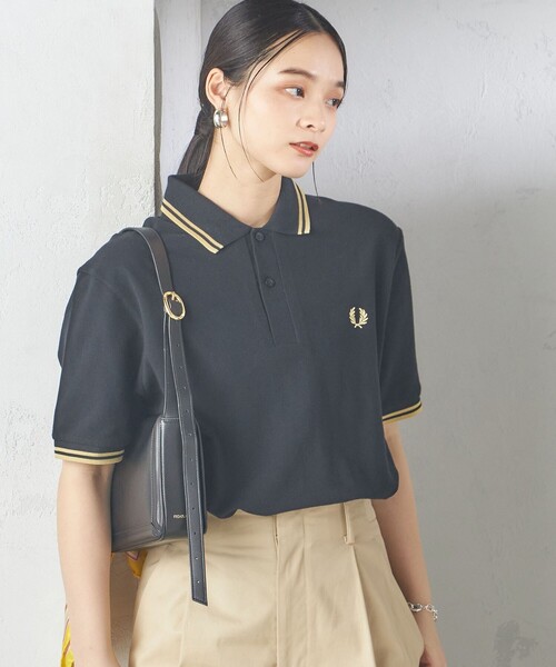 FRED PERRY:M12 TWIN TIPPED SHIRT（ポロシャツ）｜FRED PERRY