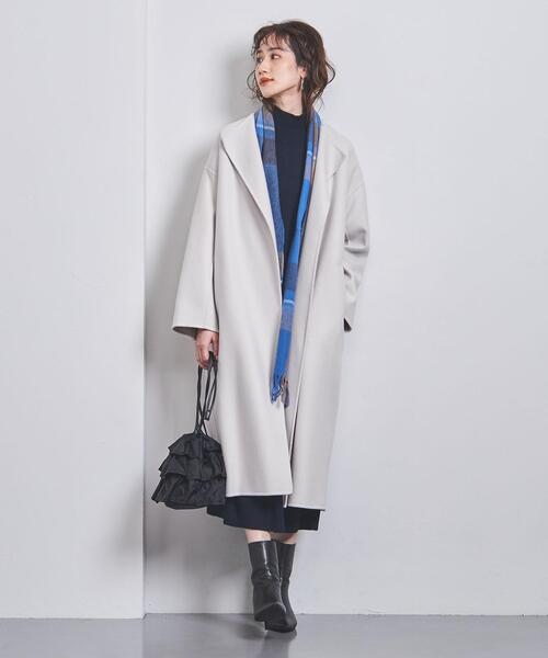 UNITED ARROWS（ユナイテッドアローズ）の「ダブルフェイス ノーカラー