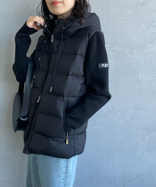 TATRAS/タトラス] KEITIE ニットコンビダウンジャケット（ダウン